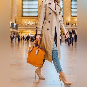 Light Brown Tote/Weekender Bag